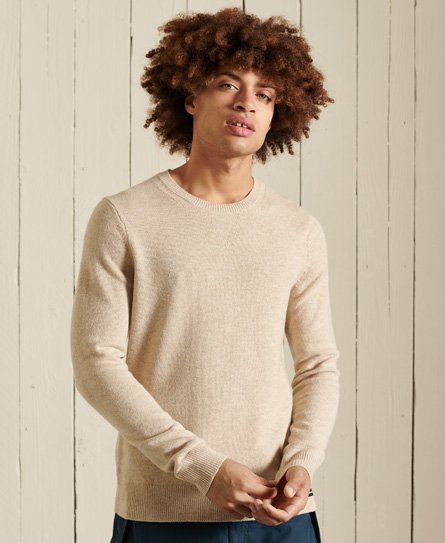 Lambswool Lightweight Crew Jumper 