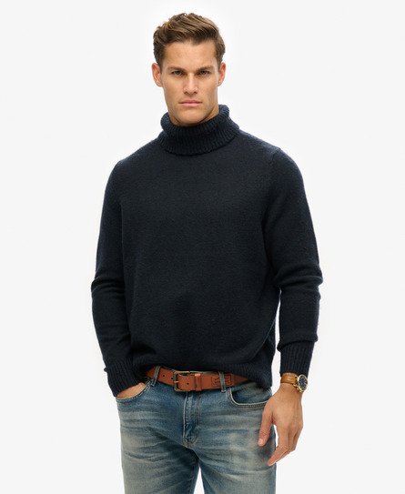 Brushed Roll Neck Jumper