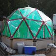 14 Ft Geodesic Dome, good for storage, greenhouse, or play house for kids thumbnail image