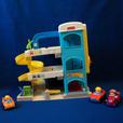 FISHER PRICE LITTLE PEOPLE GARAGE PLAYSET WITH 3 CARS thumbnail image