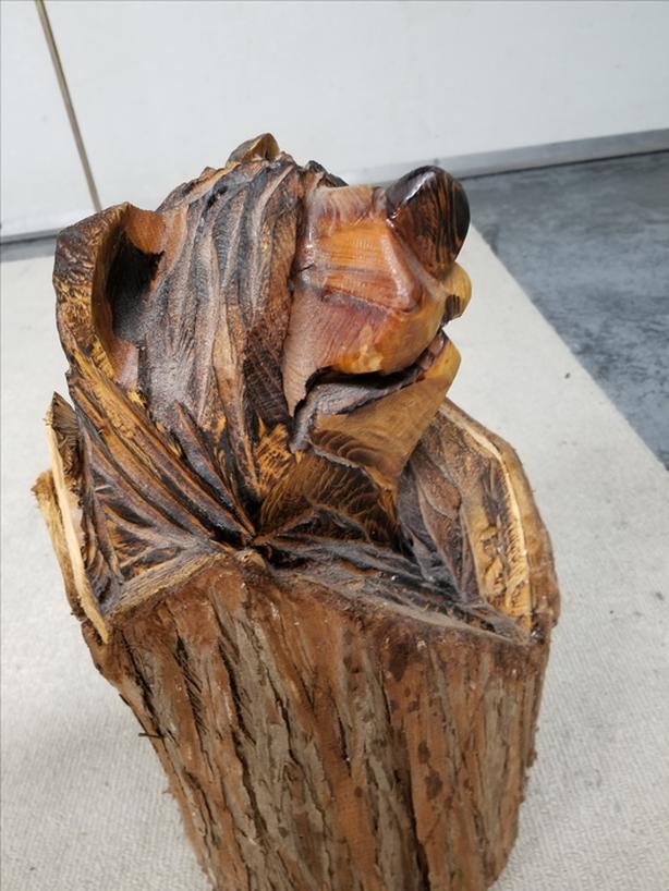 Chainsaw Carved Bear image 4