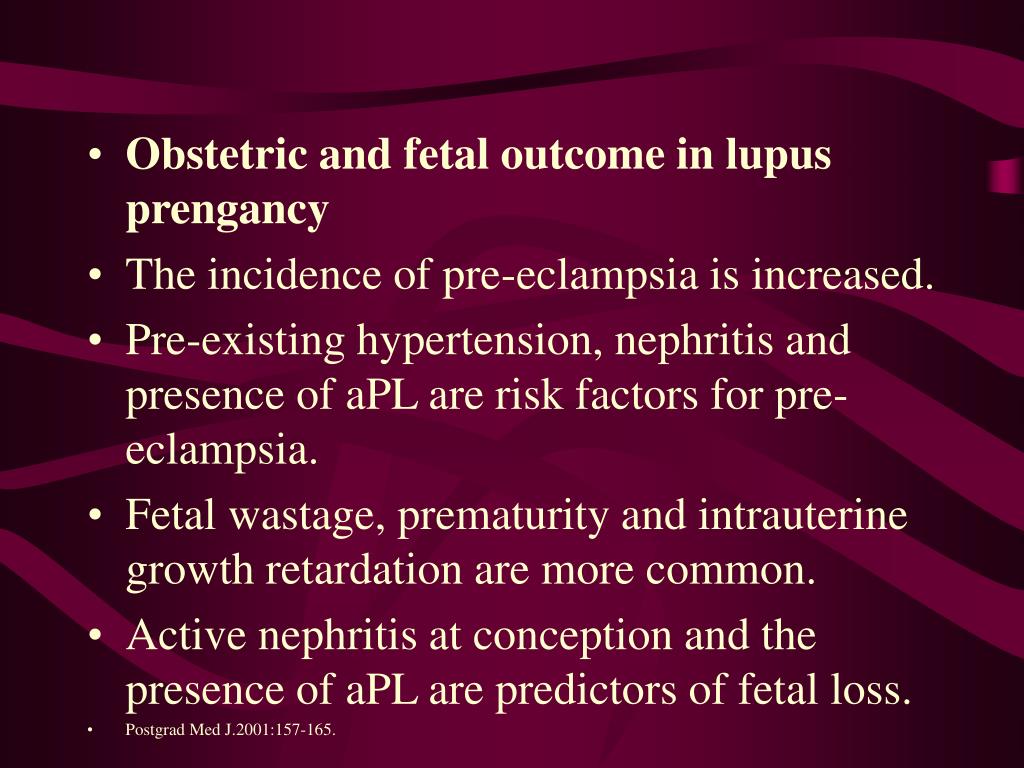 PPT - Systemic Lupus Erythematosus and Pregnancy PowerPoint ...