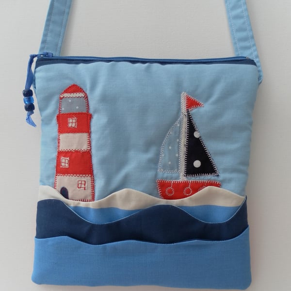 Shoulder Bag, Cross Body Bag, Holiday Bag, Beach Bag, Seascape