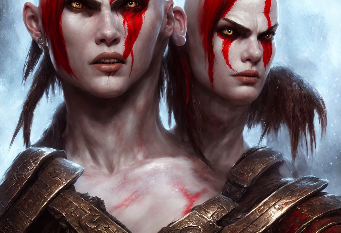 prompthunt: female kratos from god of war, hyper detailed, digital art ...