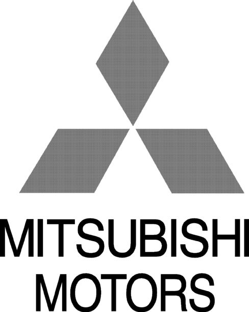 Clear Cut Vinyl : MITSUBISHI EMBLEM WINDOW STICKER DECAL