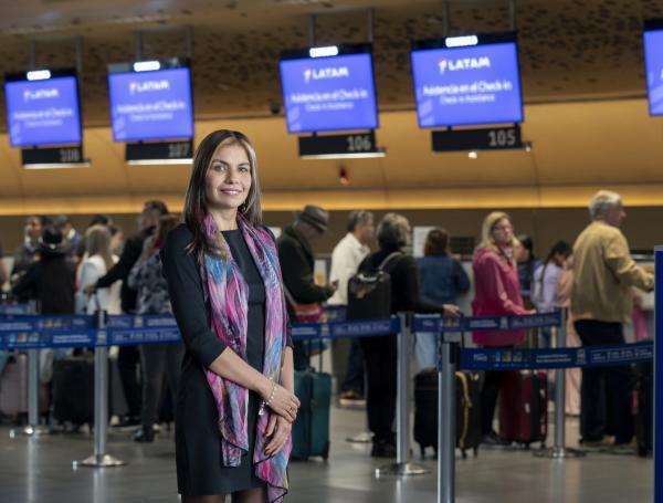 Erika_Zarante, directora ejecutiva de Latam Airlines