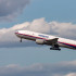 Melbourne, Australia - September 26, 2011: Malaysia Airlines Boeing 777-2H6/ER 9M-MRI departing Melbourne International Airport.