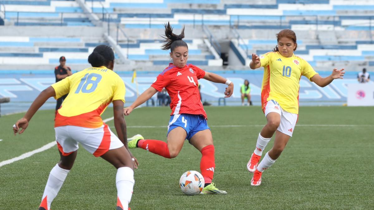 Colombia women's team debuts with victory against Chile in the South ...