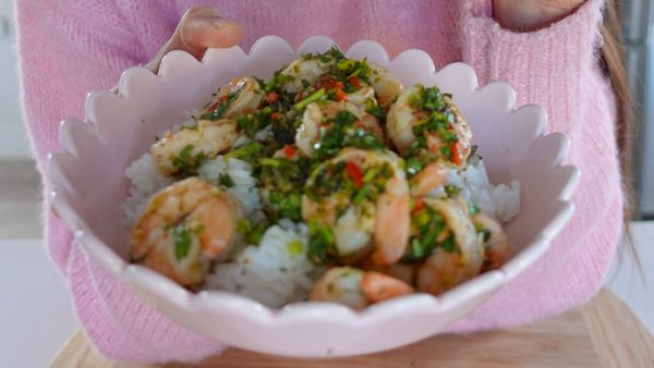 Malissa Fedele&#x27;s Chimichurri Prawns