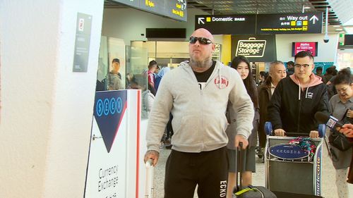 Mick Murray was forced to return to Australia after being refused entry to Thailand when he arrived there.