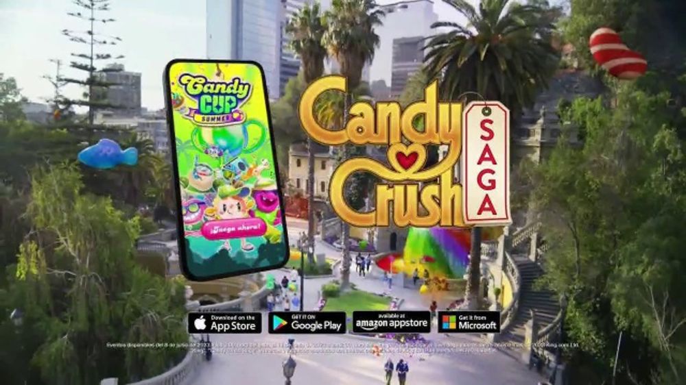 Candy Crush Saga TV Spot, 'Candy Cup' [Spanish]