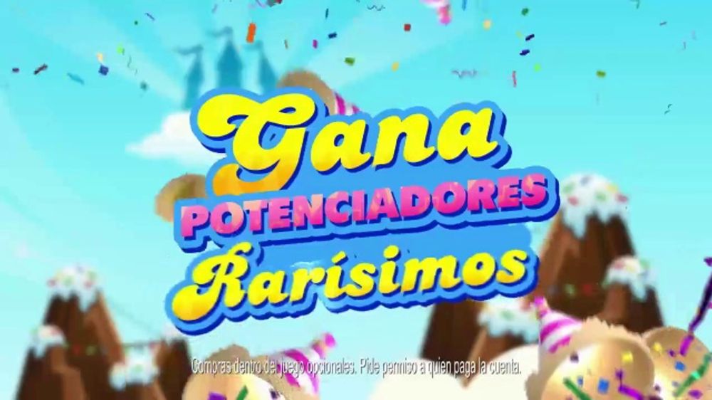 Candy Crush Saga TV Spot, 'Party Booster' [Spanish]