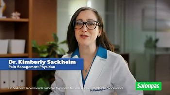 Salonpas TV Spot, 'Dr. Kimberly Sackheim: Careful Review'