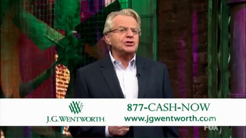 J.G. Wentworth TV Spot, 'Jerry Springer' - Thumbnail 4