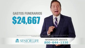 Senior Life Insurance Company TV Spot, 'Costo promedio' [Spanish]