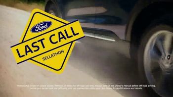 Ford Last Call Sellathon TV Spot, 'Action' [T2]