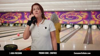 Consumer Cellular TV Spot, 'Bowling: Second Month Free'