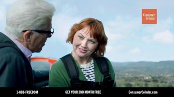 Consumer Cellular TV Spot, 'Ted Towers: Second Month Free' Featuring Ted Danson