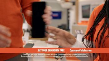 Consumer Cellular TV Spot, 'A Lot More Going for Us: Second Month Free'