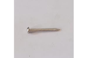 Stainless Steel Rust Free Pan Head Screw Industrial Use Size: 35 mm x 8 (1.37 inch) Pack of 50 Pieces in Box