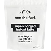 Matcha Fuel SuperLatte - Mushroom, Superfood & Adaptogenic Latte Powder | Energy, Focus & Immunity | Lion's Mane, Reishi, Cor