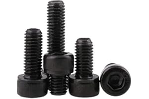 Rpi shop - M3 x 8mm Socket Head Cap Screws, Allen Socket Drive, Fully Thread, Bright Finish, Machine Thread, Quantity - 25 Pc