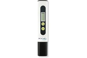 Konvio Neer Imported Tds Meter, Total Dissolved Solids Meter, Water Quality Tester, Ppm Tester For Water Testing - White