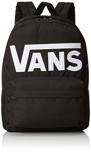 Vans Old Skool II  -  Mochila Casual, Unisex, Negro (Black/White), 22 litros, 42 cm