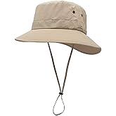 Magracy Unisex Ladies UPF 50+ Sun Hat Summer Wide Brim Bucket Hat for Womens Safari Hats