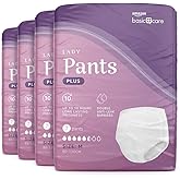 Amazon Basic Care Lady Pants Plus Medium – 28 Count (4 Packs of 7), White