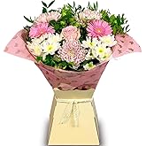 Strawberries & Cream Bouquet, Beautiful Fresh Flowers, Flower Delivery, Perfect Birthday bouquet, Anniversary and Thank You G