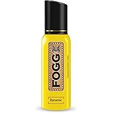 Fogg Fantastic Dynamic No Gas Deodorant for Men, Long Lasting Perfume Body Spray, 150 ml