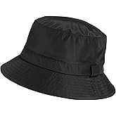 Comhats Unisex Waterproof Bucket Hat for Walking Golf Safari - Ladies Rain Hats - UPF 50+ Sun Hat Adjustable | Packable | Win