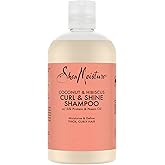 SheaMoisture Cocco e ibisco Curl & Shine Shampoo, per capelli spessi e ricci 384 ml