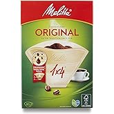 Melitta 6658076 Pack Original Size 1x4, 80, Filter Coffee Makers, Brown, Paper