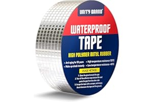 UB Unity Brand Super Strong Adhesive Waterproof tape Permanent Repair Roof Water Leakage Solution Rubber Foil Suitable for Ro