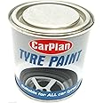 CarPlan Tyre Paint Black Car Plan Paint Black Tyre Paint Bike Tyre Paint Tin New