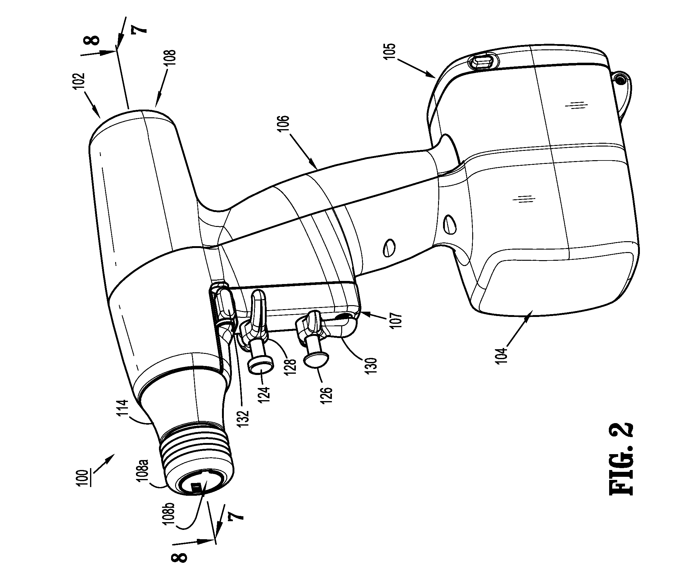 Hand held surgical handle assembly, surgical adapters for use between surgical handle assembly and surgical end effectors, and methods of use