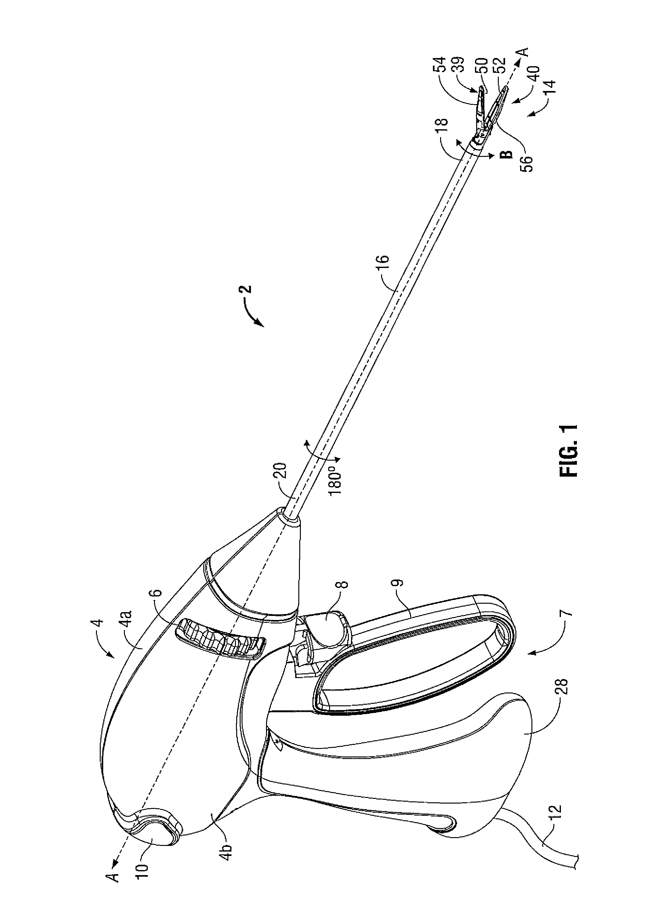 Apparatus for performing an electrosurgical procedure