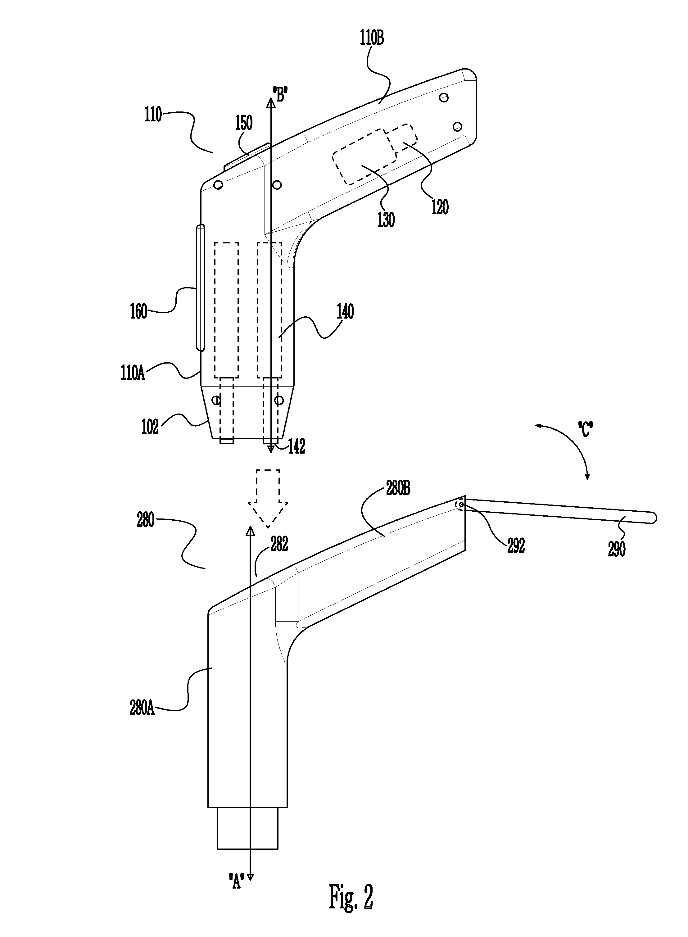 System and method for performing surgical procedures with a reusable instrument module