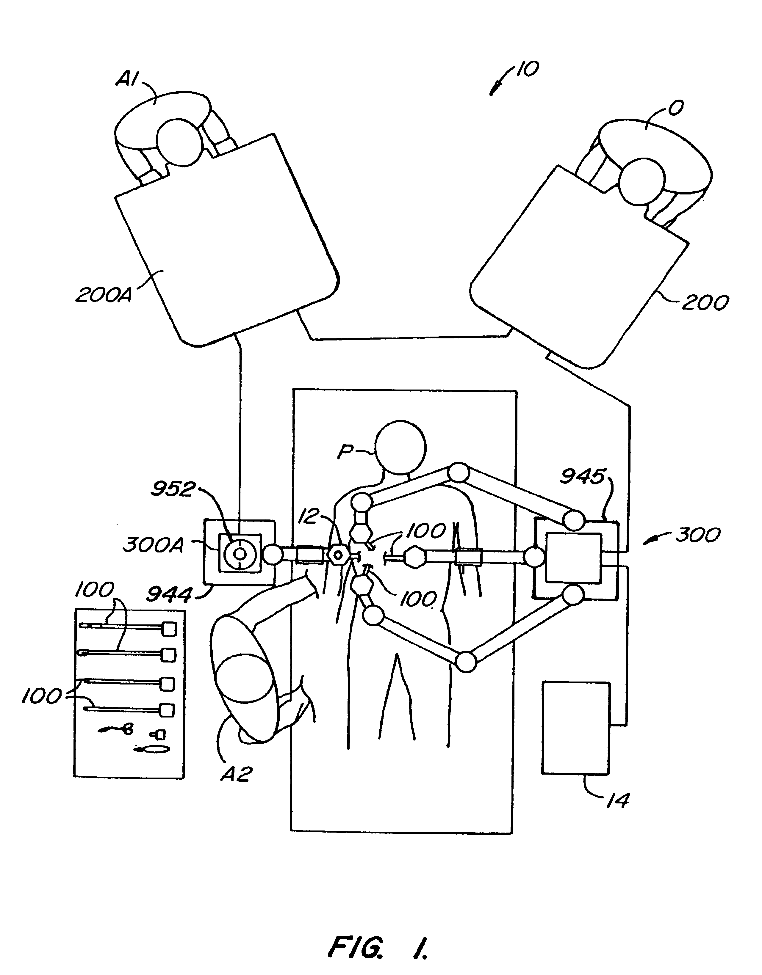 Arm cart for telerobotic surgical system