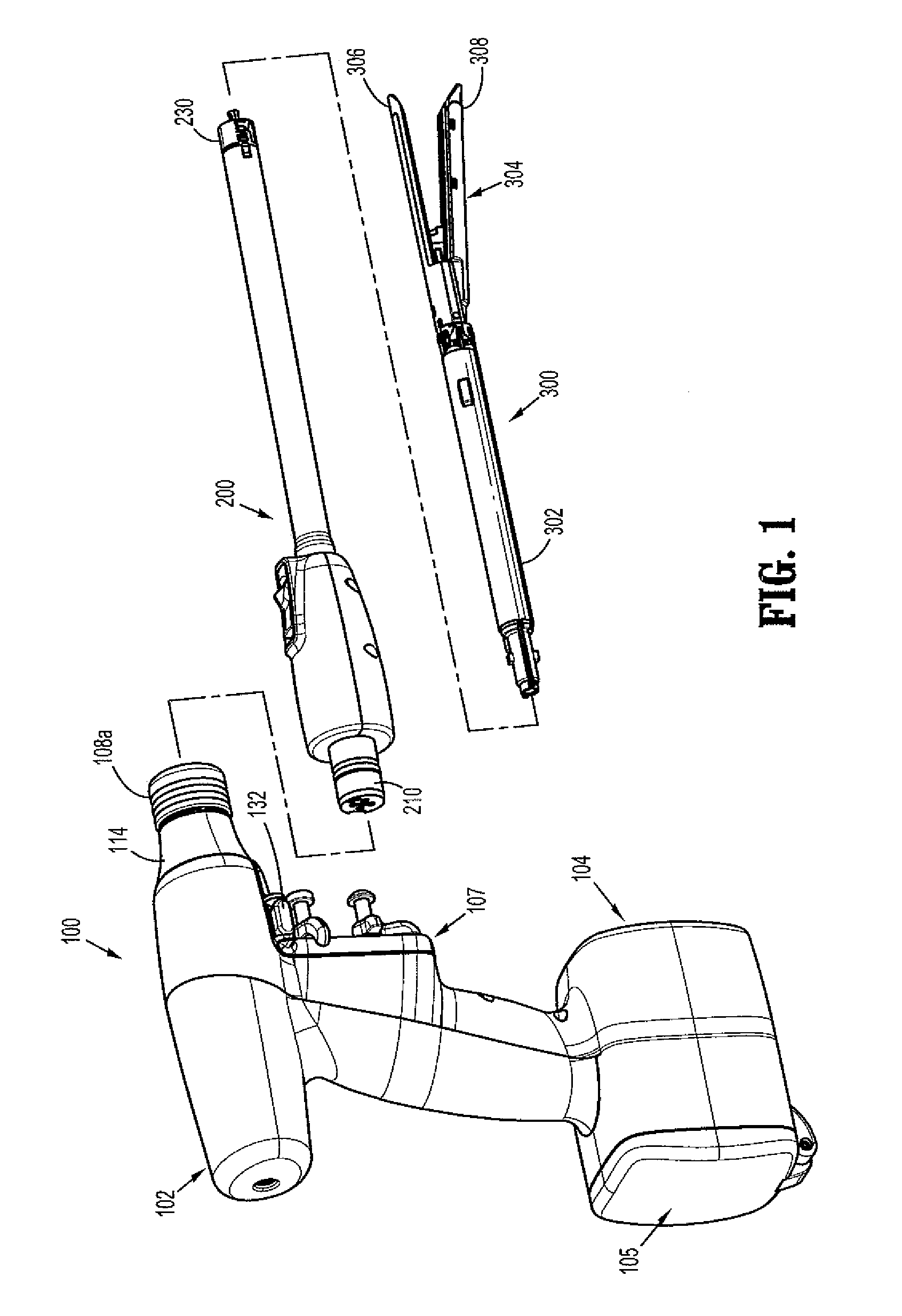 Hand held surgical handle assembly, surgical adapters for use between surgical handle assembly and surgical end effectors, and methods of use