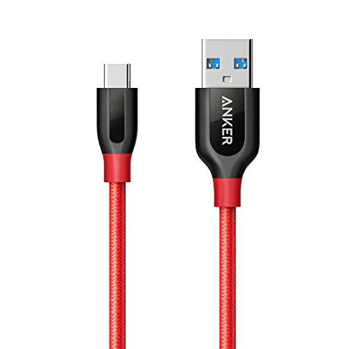 Anker PowerLine+ USB-C & USB-A 3.0 ケーブ...