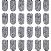 SING F LTD 24pcs Finger Cots Anti-Slip Reusable HPPE Grey 5 Levels of Cut-Resistant for Picking Sculpture Cutting Gradening K