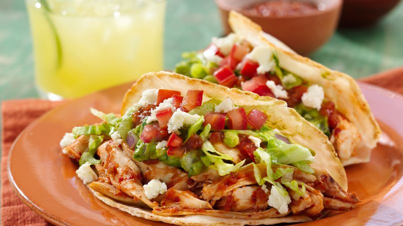 Receta de Tacos Esponjados de Pollo con Chipotle 