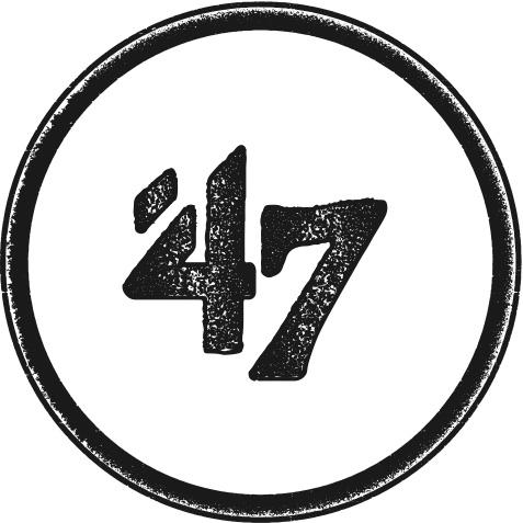 47 Number Logo image.