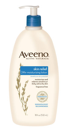 AVEENO Active Naturals Skin Relief Moisturizing Lotion with Soothing Oatmeal, 18-ounces Product Shot