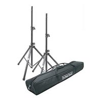 On Stage SSP7950 Tripod Speaker Stand Package with Bag