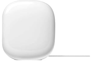 Google Nest WiFi Pro 6E GA03030-US Fast Speed and Whole Home Coverage Mesh Router -Color Snow