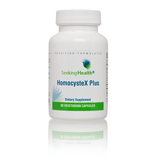 Seeking Health | HomocysteX Plus | TMG Supplement | Vitamin B Complex Capsules